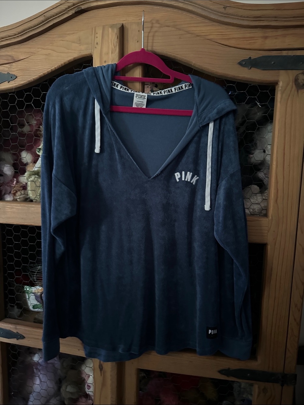 Victoria's Secret PINK women’s Navy Blue hoodie